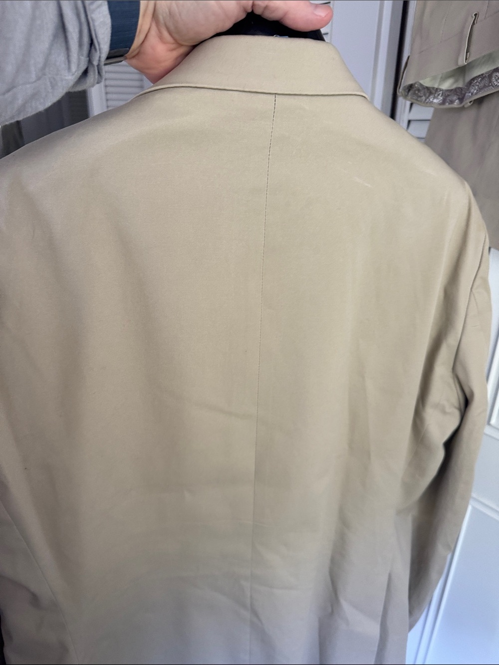 Ralph Lauren Tan Cotton Suit - Picture 7 of 8